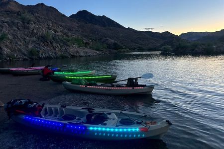 Emerald Cave Sunset Glow Kayak Tour: 3 Caves, Wildlife & Lights