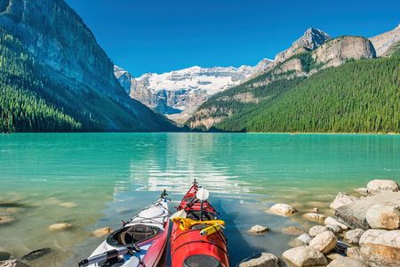 Emerald Lake, Moraine Lake, Lake Louise& Banff Town from Calgary