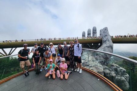 GOLDEN BRIDGE -Ba Na Hill & DaNang City Fullday Tour (9-10 Hours)