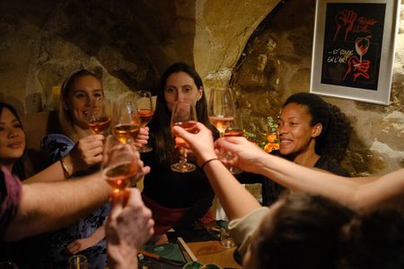 Paris Louvre District Secret Cellar Luxe Wine and Cheese Tasting