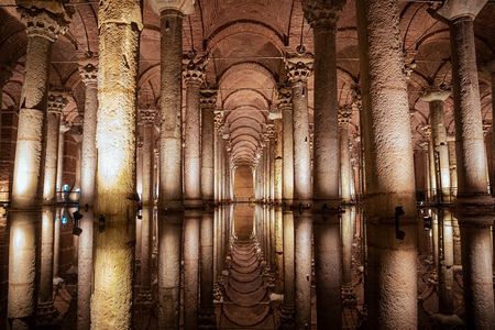 Byzantine’s Underground Basilica and Theodosius Cisterns