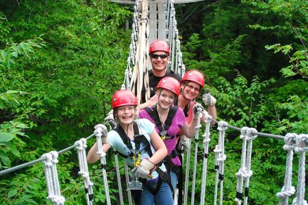 Zipline Canopy Tour- ArborTrek at Smugglers Notch Resort