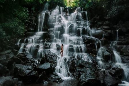 Kanto Lampo Waterfall,Tibumana Waterfall, Temple & Rice terrace 