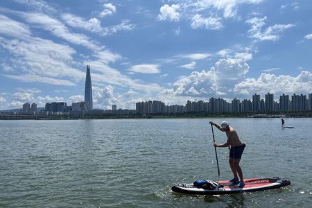 Stand Up Paddle Board (SUP) and Kayak Activities in Han River