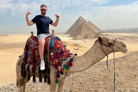 Giza Pyramids, Camel ride, Shopping with ATV Quad bike