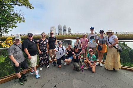 Small Group Cruiseship Trip to visit Golden bridge & Da Nang City from The Ports