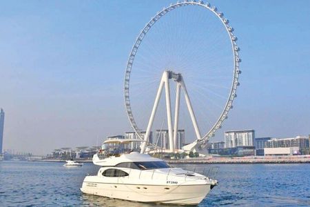 Dubai Marina Private Yacht Tour With Pickup & dropoff