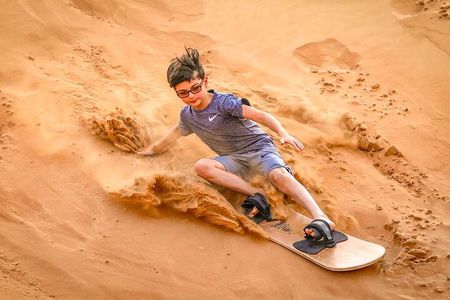 Dubai Evening Desert Safari Dune Bashing, BBQ Dinner & Live Shows