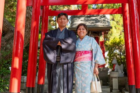 Private Kimono Photo Walk in Kurashiki Bikan Historical Quarter