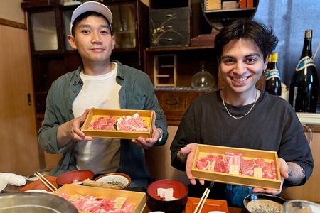 Kagurazaka Historic Evening Walking Tour with Shabu Shabu