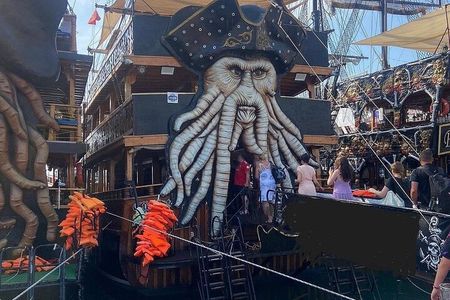 Antalya Pirate Boat Tour with Lunch & Free Soft Drinks