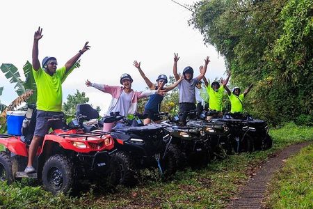 St. Lucia Rainforest ATV Ride from Belle Plaine