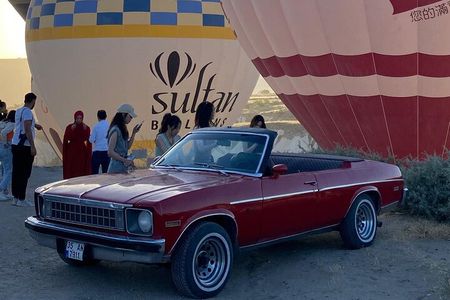 Best Views of Cappadocia with Classic Car