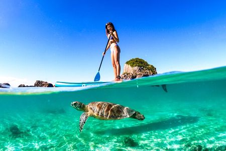 Private SUP Adventure Hidden Miyako Island Tour