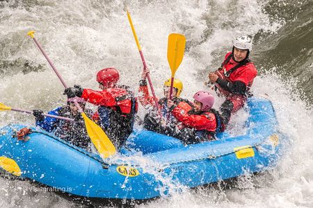 White Water Rafting Day Trip from Hafgrímsstaðir: Grade 4 Rafting on the East Glacial River