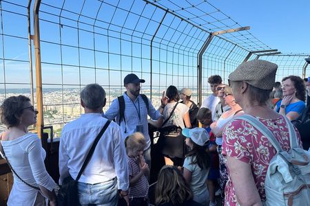 Eiffel Tower Guided Tour by Stairs with Optional Summit by Lift
