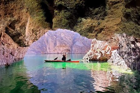 Small Group Guided Colorado River and Emerald Cave Kayak Tour