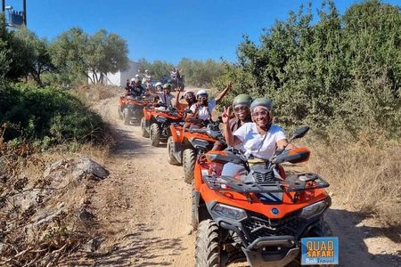 Rethymno Bali & Panormo : Quad Safari & visit Cave 57km 4hours
