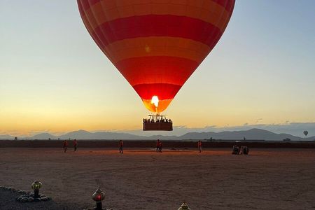 Sunrise Balloon & Agafay Desert Magic with Dinner