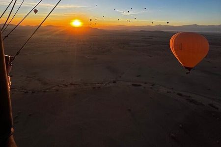 Sunrise Hot Air Balloon & Sunset Desert Adventure in Marrakech