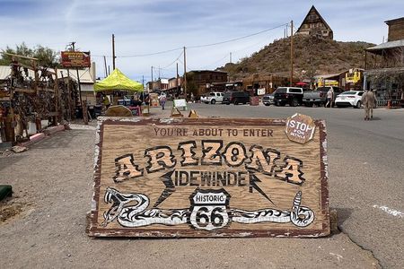 Route 66, Oatman, Nelson Ghost Town SmallGroup Tour from LasVegas