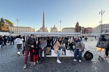 Rome: 1.5-Hour Golf Cart Tour of the City’s Top Highlights