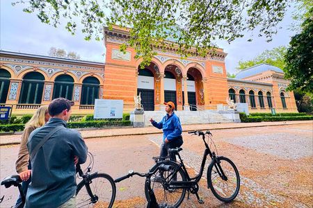 Madrid Bike Tour with Churros and Wine, Ham, and Cheese Upgrade