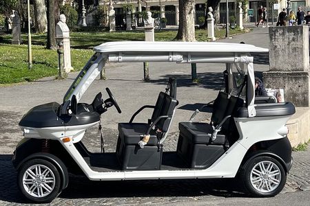Golf Cart Mystery and Culture Private Tour in the Borghese Garden
