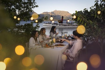 Dinner at Walter Peak High Country Farm and Cruise from Queenstown