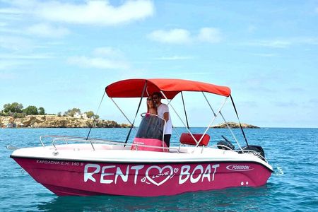 BOAT RENTAL per Hour from Hersonissos Crete