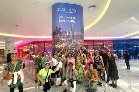  Dubai Full Day Guided City Tour with Burj Khalifa At the Top