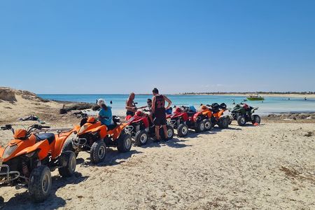 3H quad adventure to discover Djerba and the Lagoon