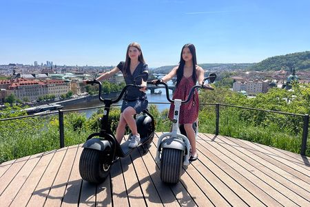 Prague Fat Tire or Regular Scooter City Tour