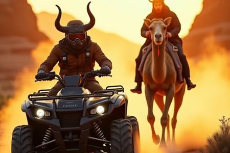  Drive Quad ride camel eat dinner ejoy fire show