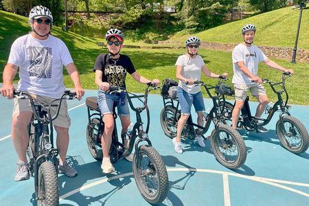 Guided Asheville E-bike Tour of River Arts, Mountains and Murals