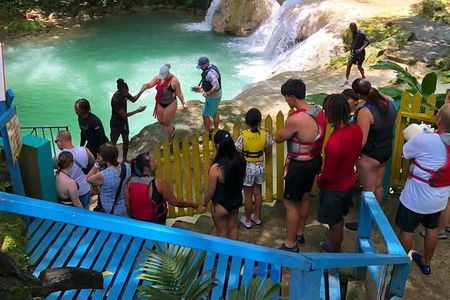 Blue Hole, River Tubing, and Lunch from Montego Bay and Falmouth