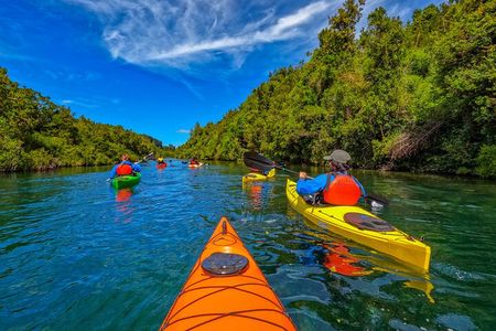 Tour Guiado en Kayak por Rio Maullin / Medío dia en Pto. Varas 