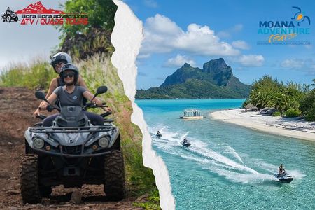 Bora Bora Combo Jet Ski and ATV Quads Tour