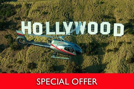 Hollywood and Beyond Helicopter Tour from Long Beach
