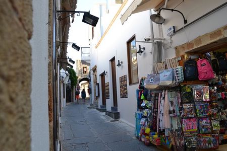 Butterfly valley and Lindos