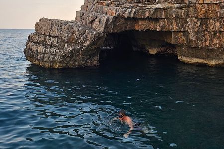 Blue cave Mamula Tunnels Speed Boat Tour From Herceg Novi