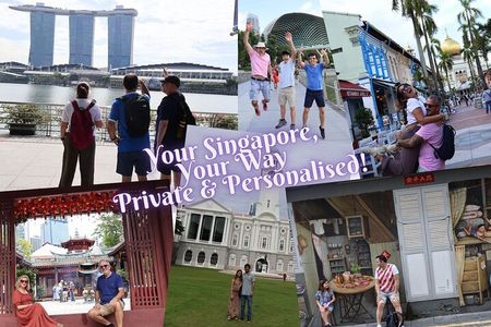 Private Customized Walking Tour in Singapore (Eng/Español)