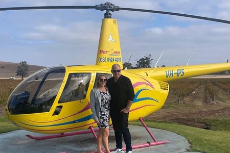Barossa Valley Scenic Helicopter Flight & Private Wine Tour