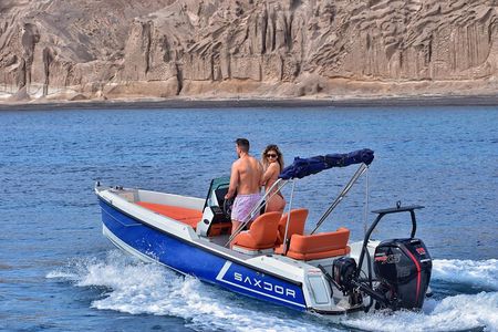 Full Day Rental in Santorini with Saxdor Luxury Boat