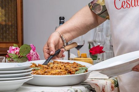 Dining Experience with cooking demo in Pavia at a local's Home