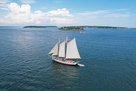 Afternoon Windjammer Cruise Along the Coast of Portland Maine