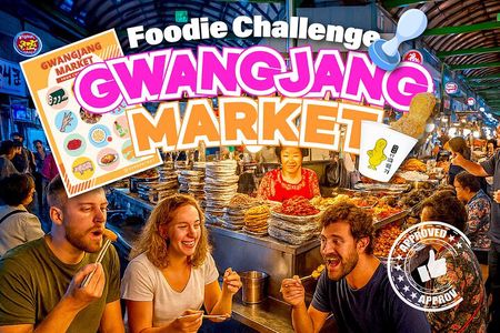 Fearless Foodie Challenge: Gwangjang Market food adventure