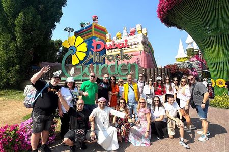 Dubai Miracle Garden & Global Village: Half-Day Guided Tour 
