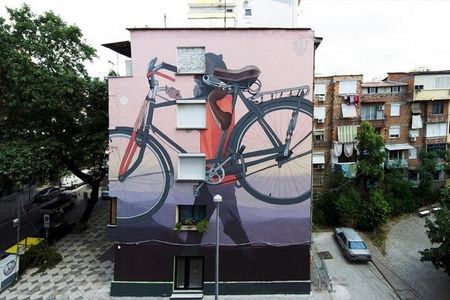 Tirana Mural Bike Tour: Street Art, Culture & Photography Stops
