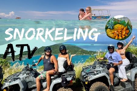 Full Day Combo Snorkeling with Buffet and Bora Bora ATV Tour